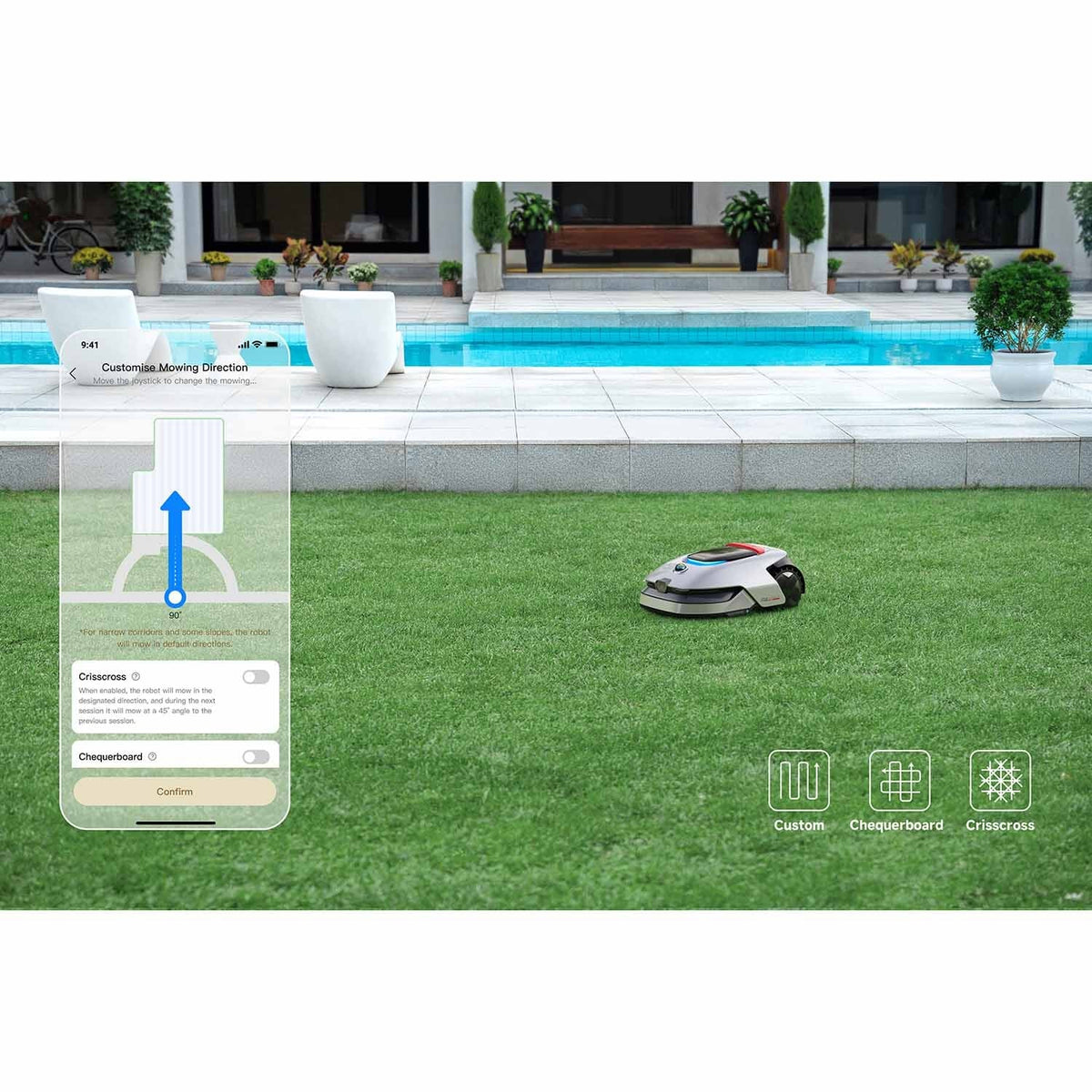Dreame A2-2000 Robot Lawn Mower – Maps Lawns up to 2000 m² - photo 7