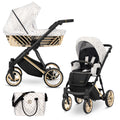 Kunert Ivento Glam Premium 2-in-1 Stroller – White Style – image 1