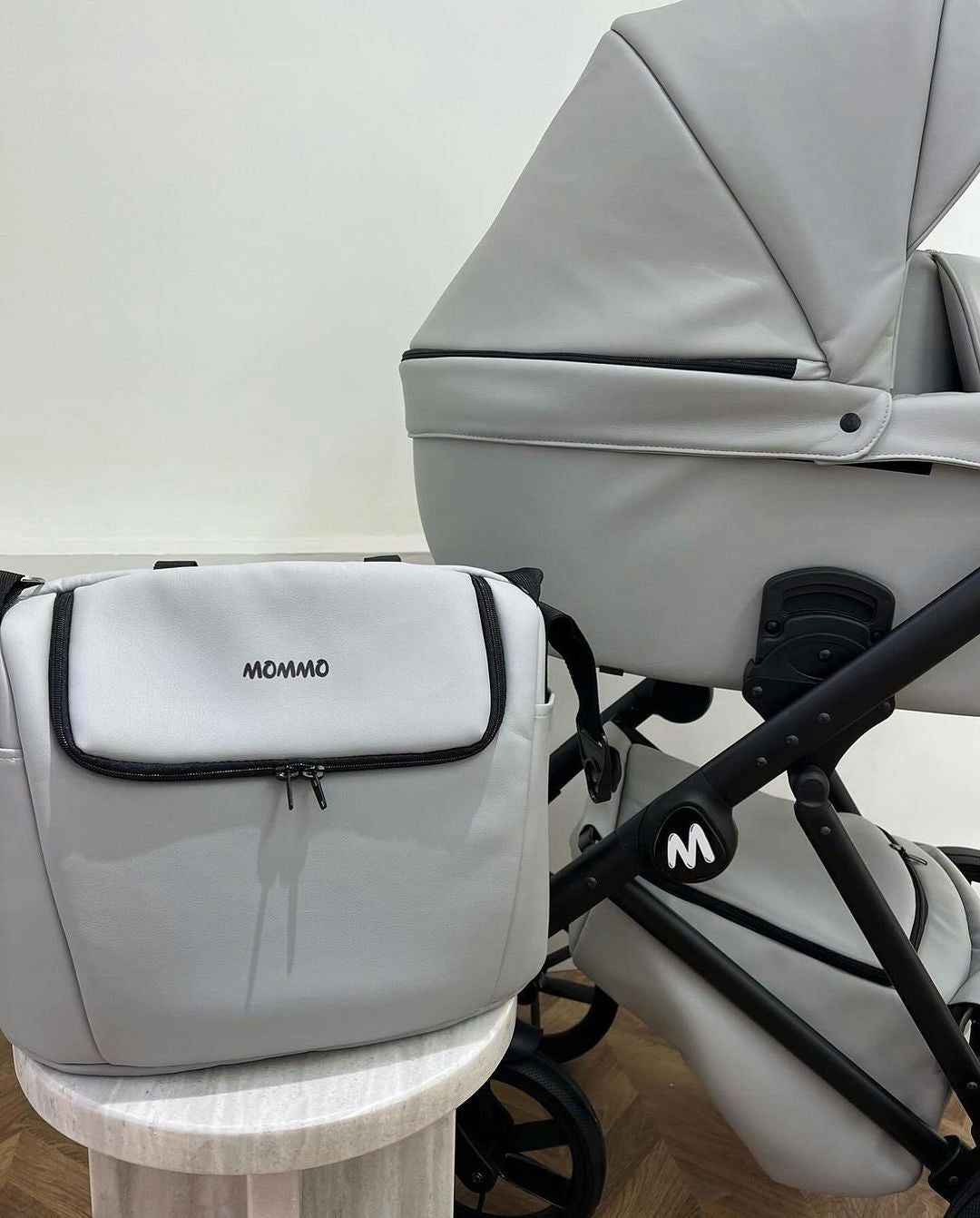 MOMMO Harmony 2-in-1 Stroller – Silver – image 6