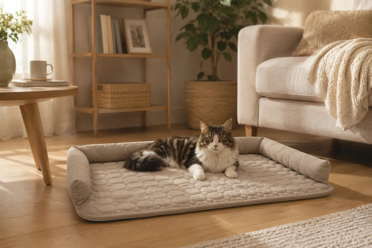 Kunert Pet protection mat NUKA for dogs and cats – brown - photo 6