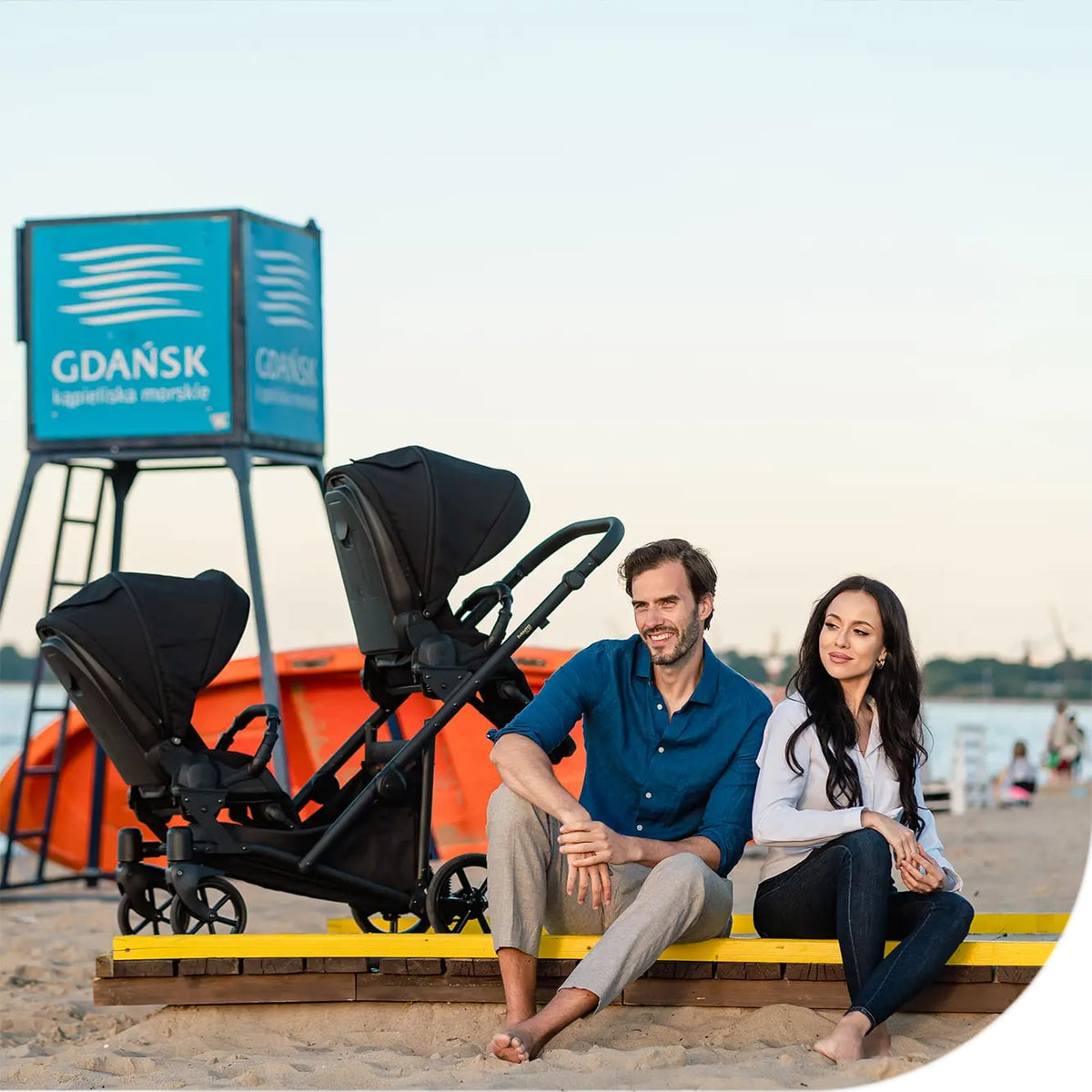 Kunert Ivento Duo 2-in-1 Twin Stroller – Dove Grey – image 5