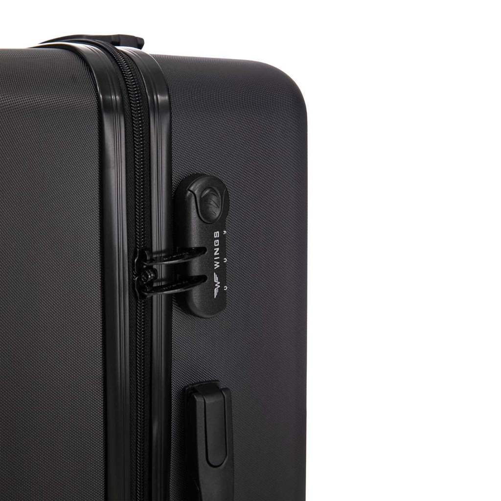 Wings Coot 3-Piece Hard Shell Suitcase Set – Black - photo 8