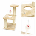 Kunert Compact cat scratcher Velvet with bed