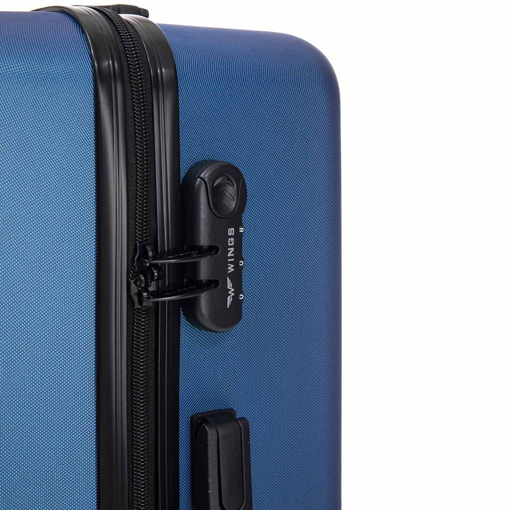 Wings Coot 3-Piece Hard Shell Suitcase Set – Blue - photo 7