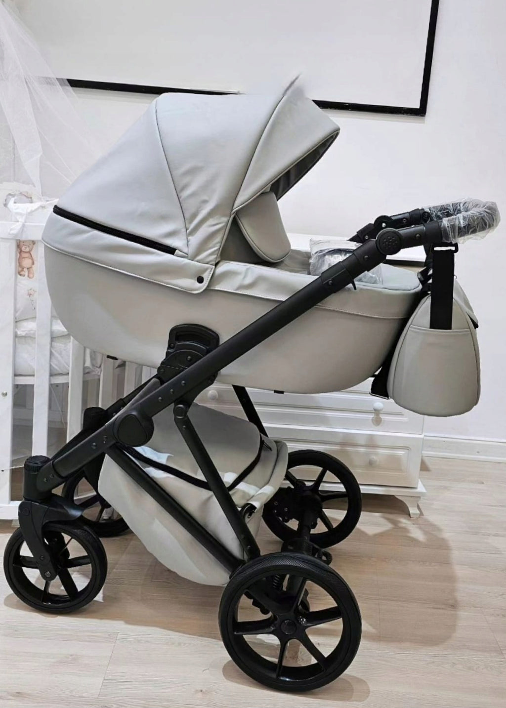 MOMMO Harmony 3-in-1 Stroller – Silver – image 12