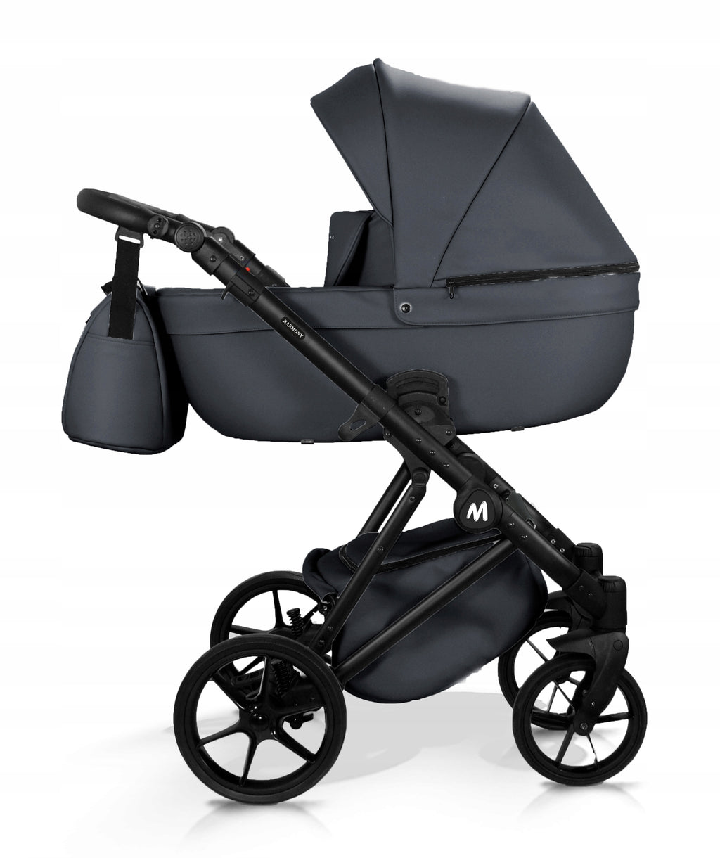 MOMMO Harmony 3-in-1 Stroller – Black – image 5