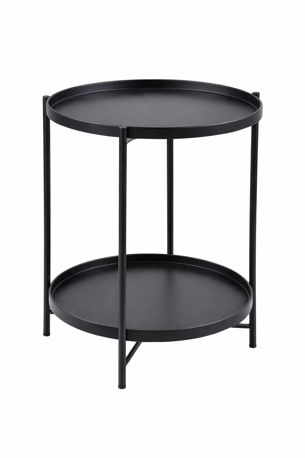Kunert Loft side table Fero with shelf