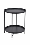 Kunert Loft side table Fero with shelf