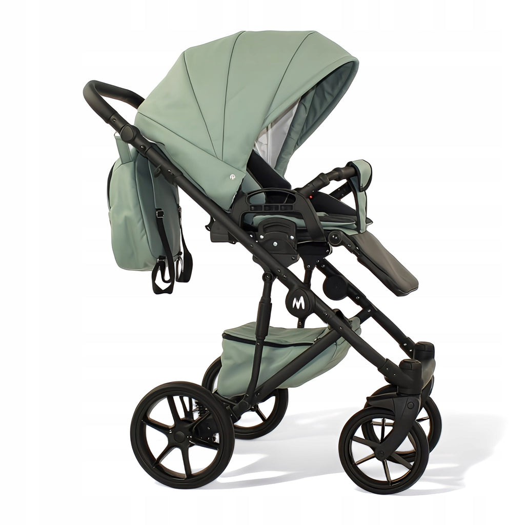 MOMMO Deluxe 3-in-1 Stroller – Mint – image 9