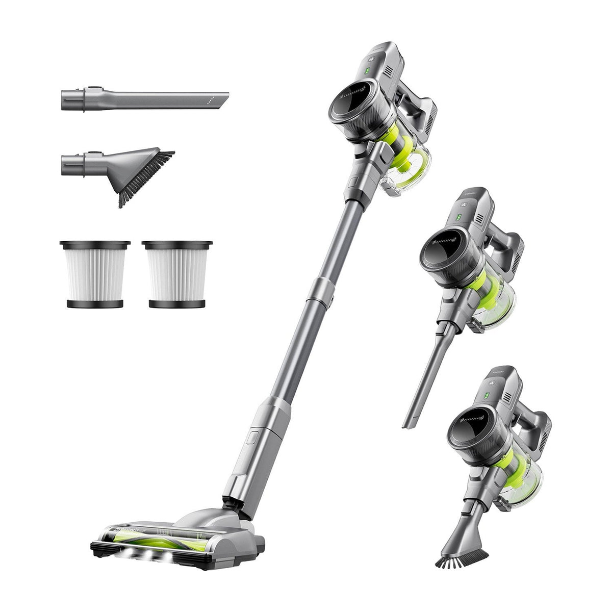 Greenote GSC55 Cordless Vacuum – 26 kPa with Accessories