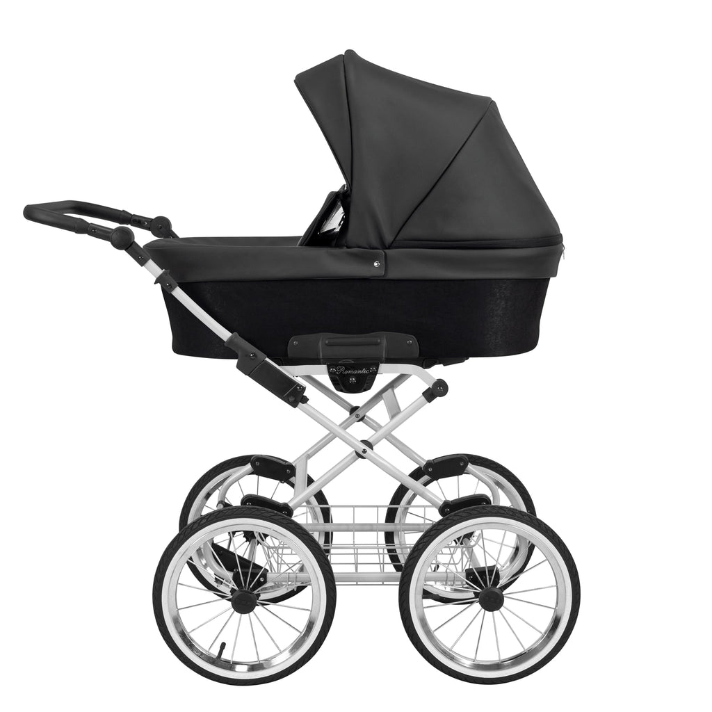 Kunert Romantic Pram – Black Eco – image 1