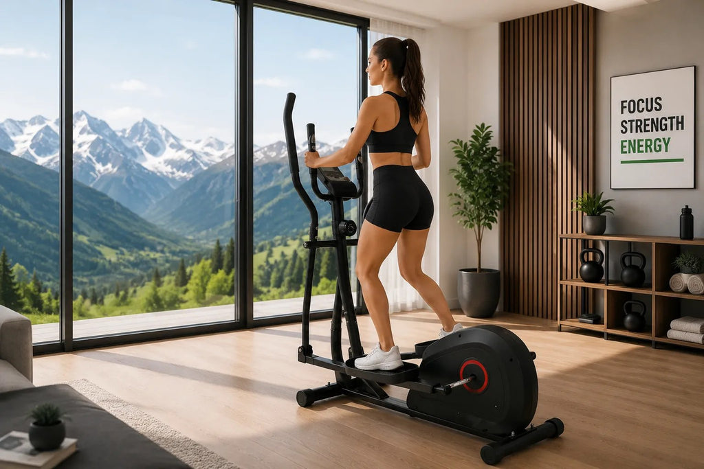 Kunert Magnetic elliptical trainer ELYXION – black-white - photo 9