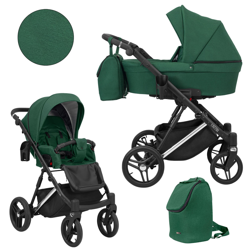 Kunert Lazzio Premium 2-in-1 Stroller – Green – image 1