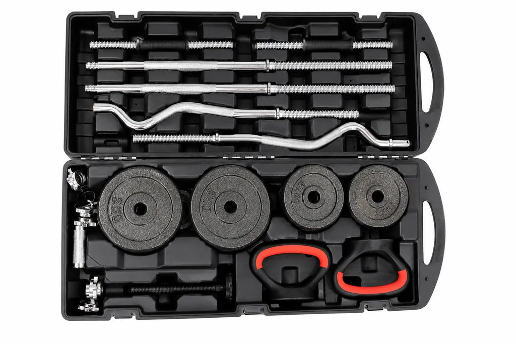 Kunert Dumbbell & barbell set FOCUS 58 kg - photo 6