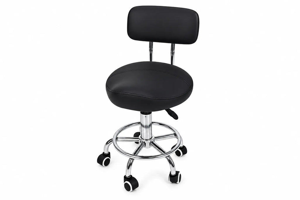 Kunert Beauty stool Sorelle with backrest, height-adjustable