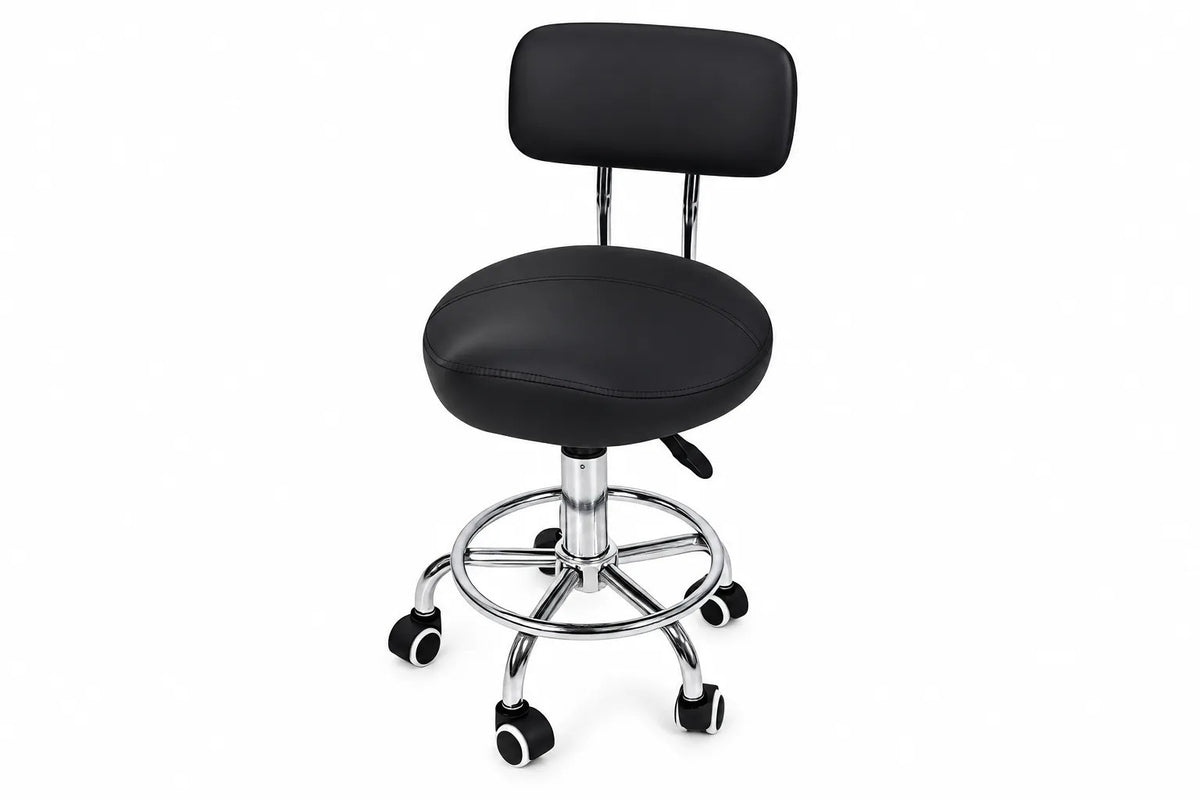 Kunert Beauty stool Sorelle with backrest, height-adjustable