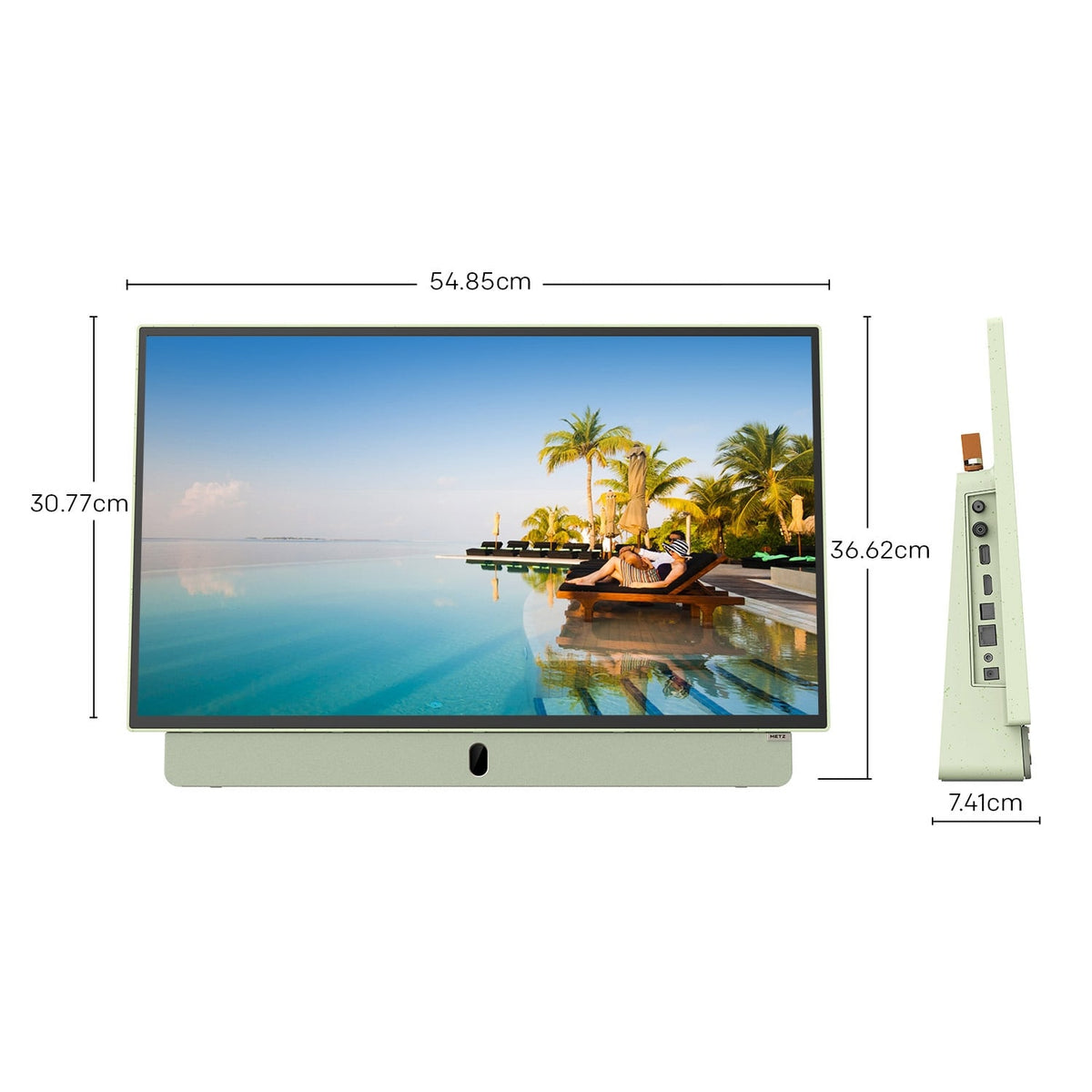 Metz 24MPE7000 24" Portable Full HD TV with Google TV – Green - photo 3