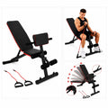 Kunert Weight bench BEN with preacher pad and bands