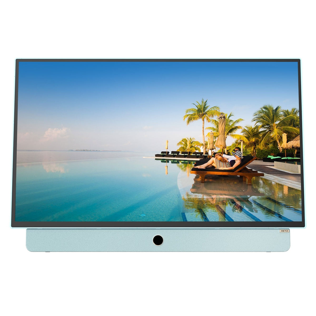 Metz 24MPE7000 24" Portable Full HD TV with Google TV – Blue