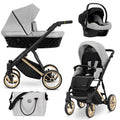 Kunert Ivento Premium 3-in-1 Stroller – Dove Grey – image 1