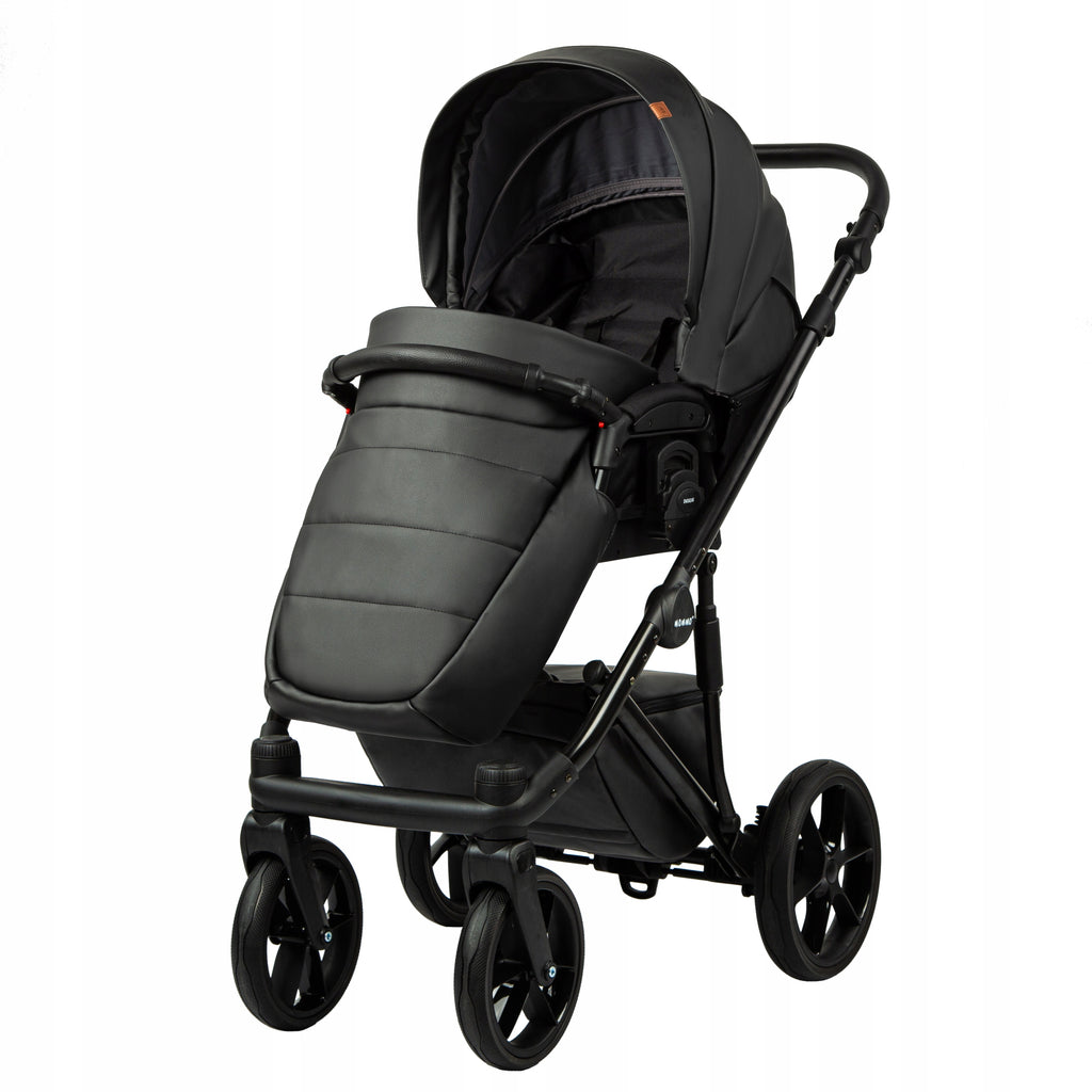 MOMMO Deluxe 3-in-1 Stroller – Black – image 8