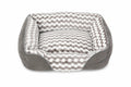 Kunert Soft dog & cat bed TERKA 50 cm with raised sides – two-tone