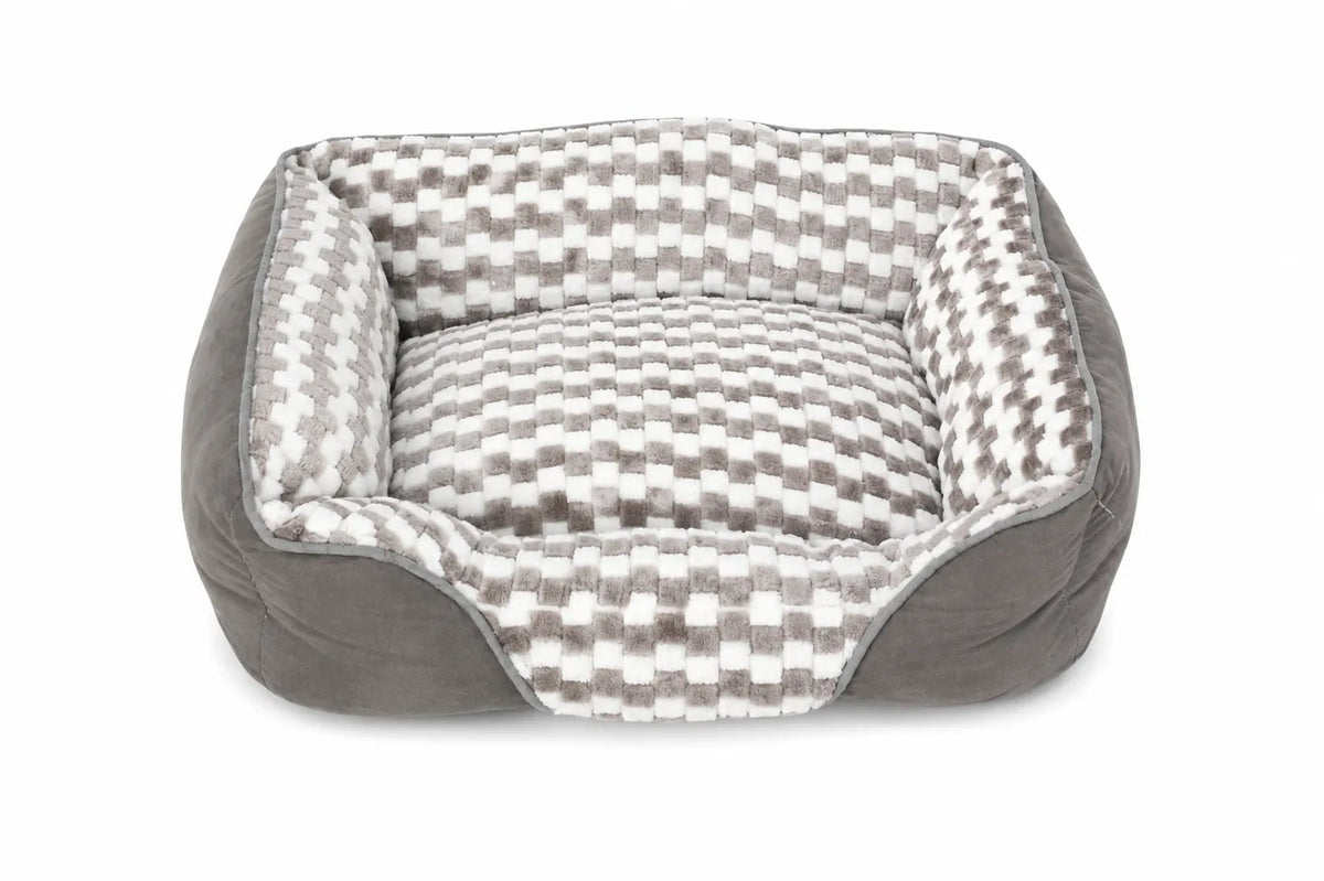 Kunert Soft dog & cat bed TERKA 50 cm with raised sides – two-tone