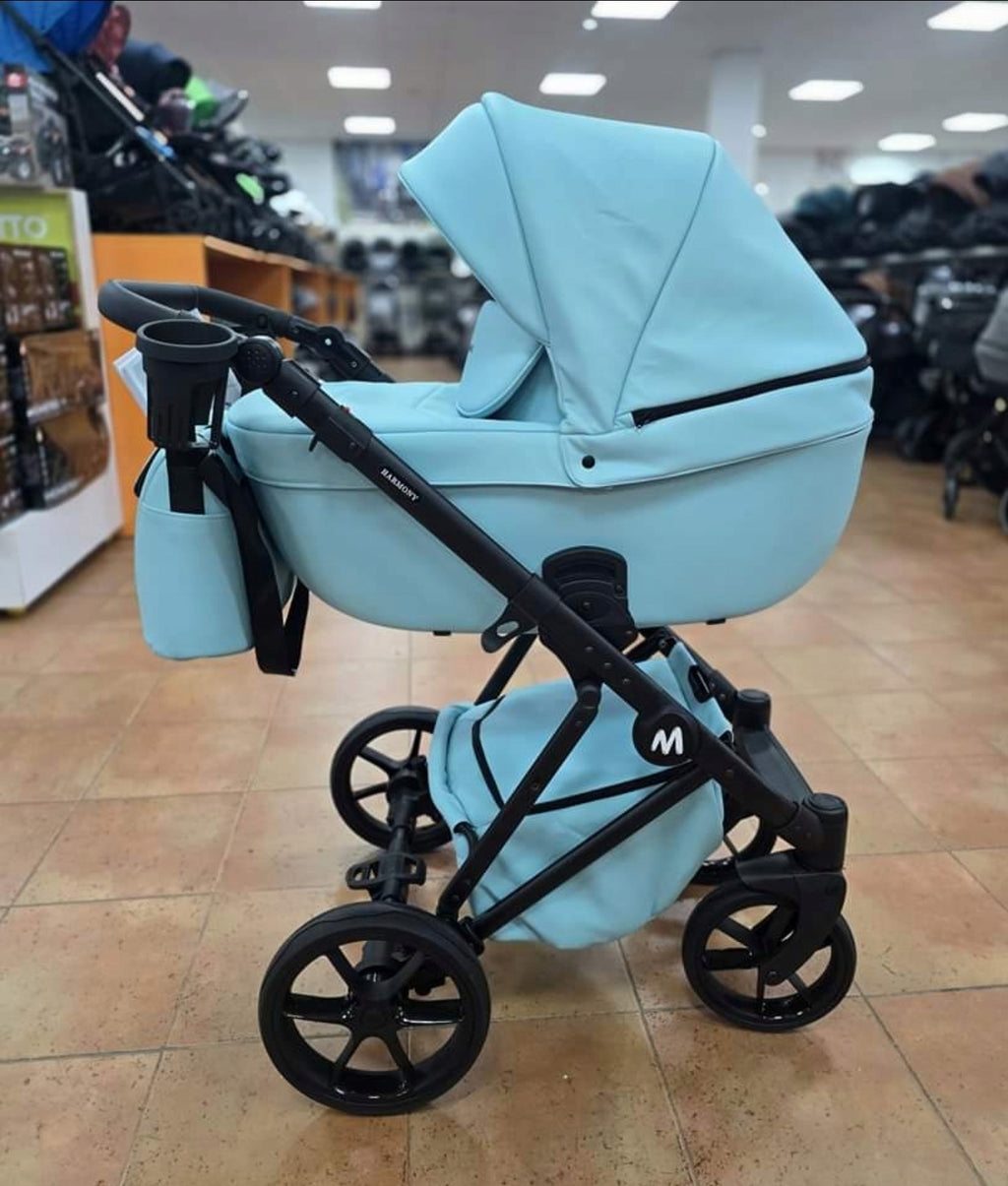 MOMMO Harmony 3-in-1 Stroller – Sky Blue – image 2