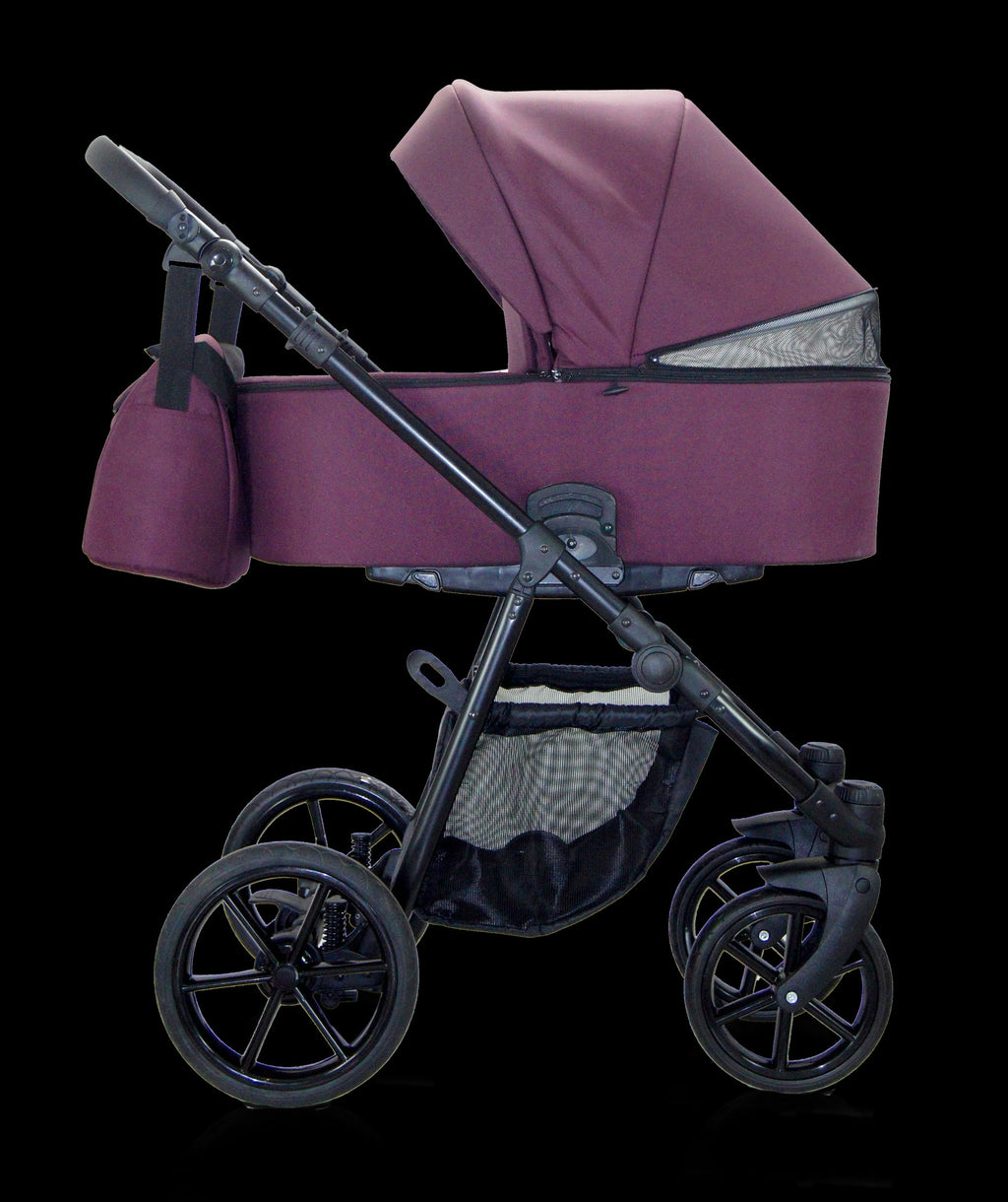 Wózek dziecięcy Milukids Risso 2w1 - RIS-11 (złoty stelaż)
