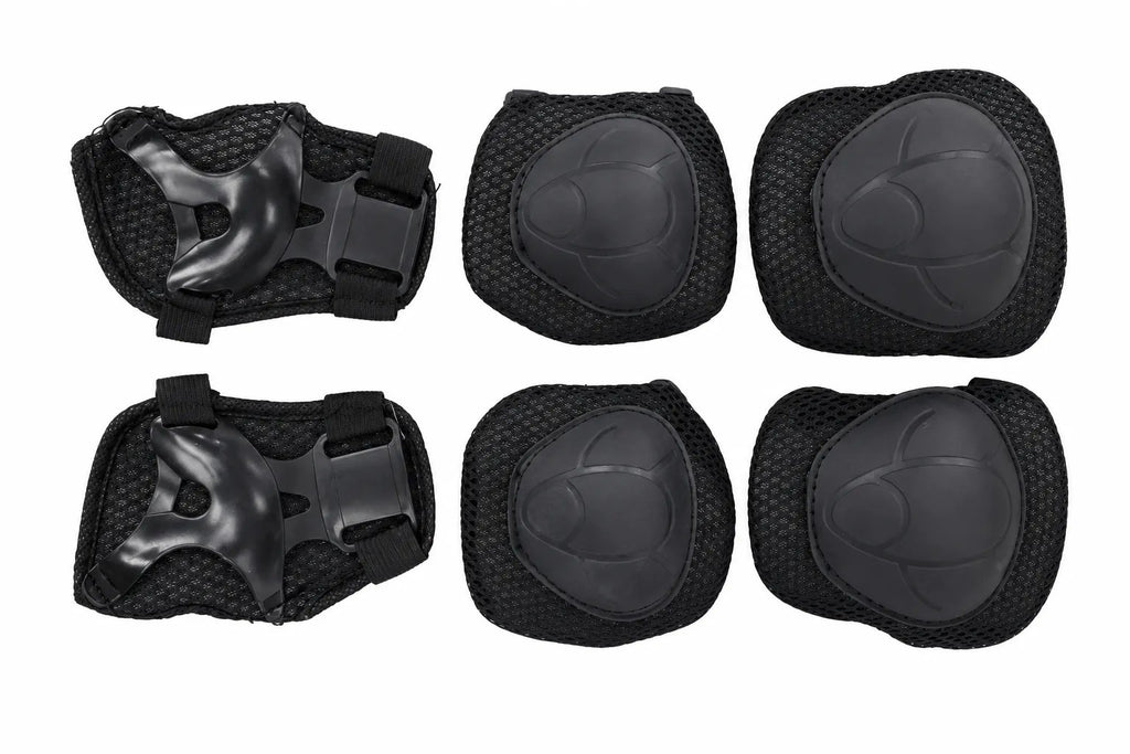 Kunert Kids protective gear set Kely 1, 6-piece: knee, elbow and wrist guards – black - photo 2