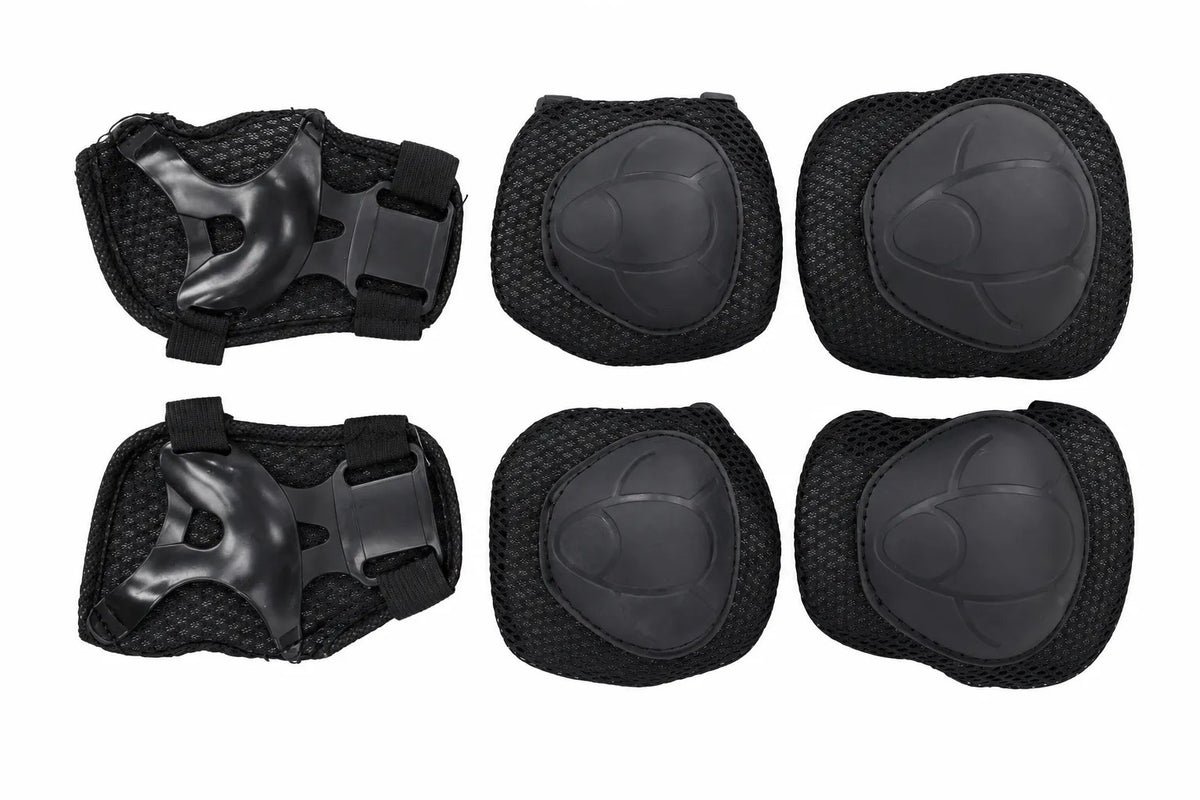 Kunert Kids protective gear set Kely 1, 6-piece: knee, elbow and wrist guards – black - photo 2