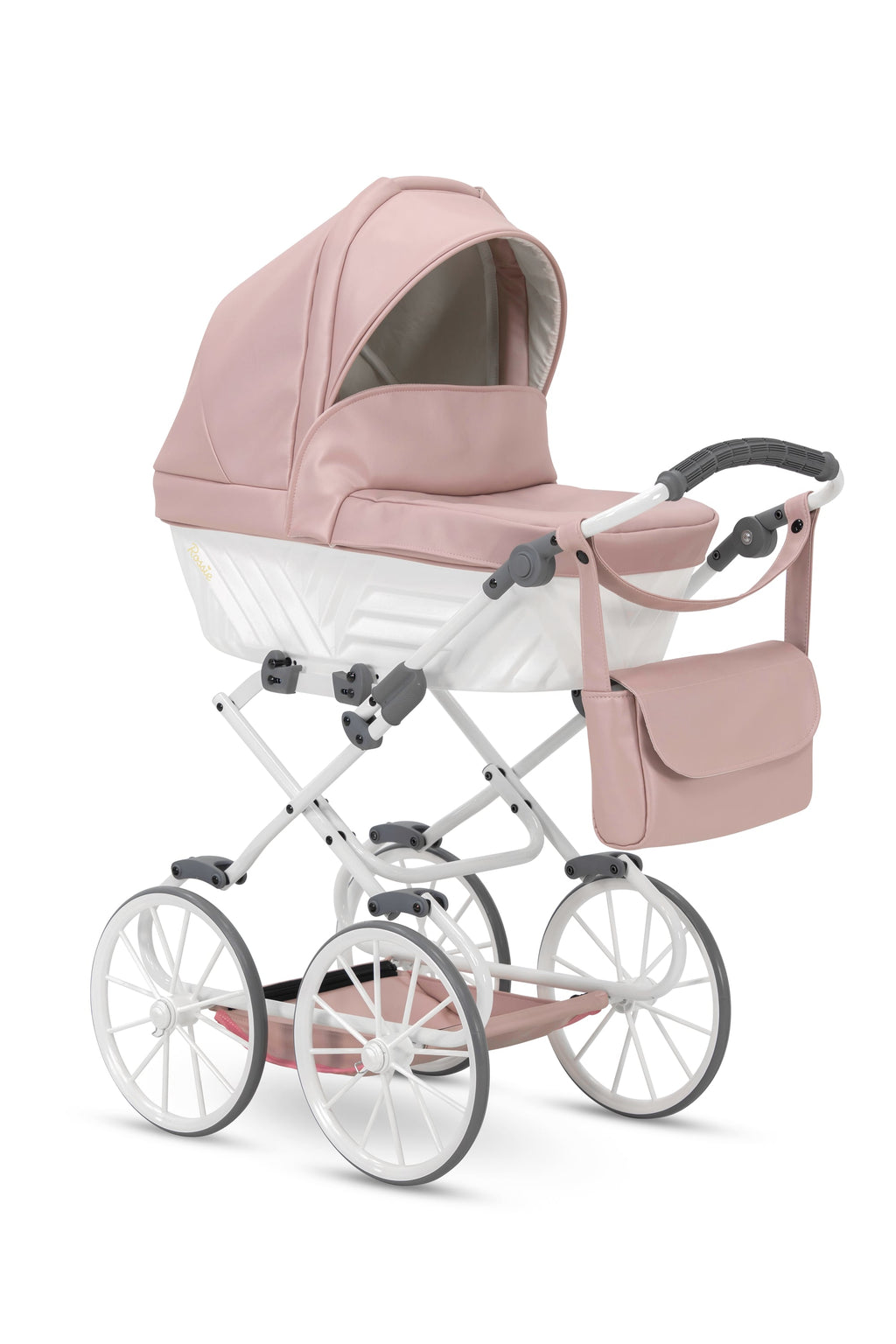 Kunert Rossie Doll Pram – Pink Metalic Eco – image 6