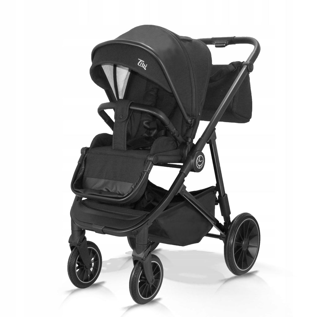 Milukids Tibi 2-in-1 Stroller – Black Electropolished – image 16