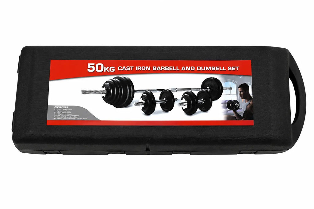 Kunert Dumbbell & barbell set ENDORFIN 50 kg with case - photo 3