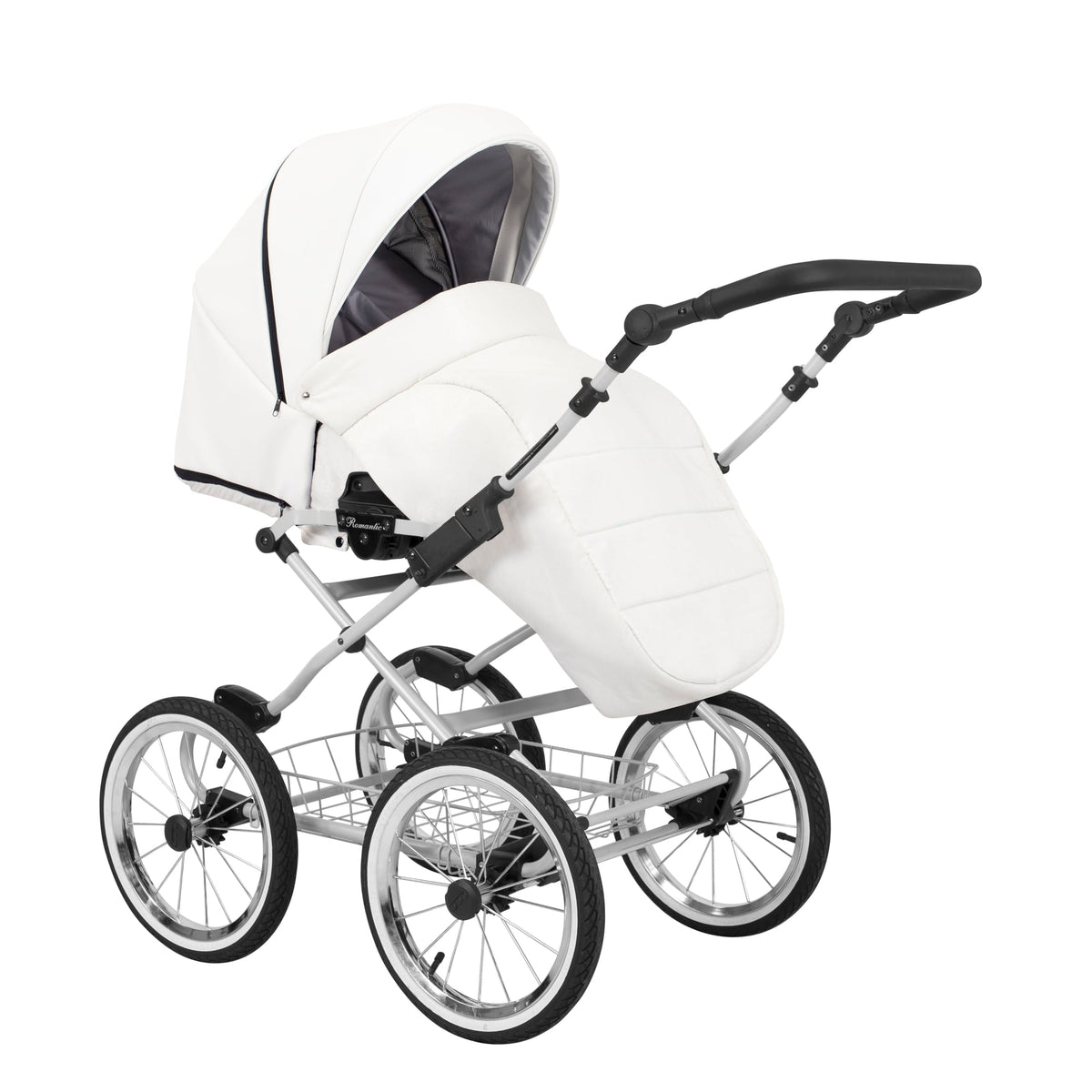 Kunert Romantic Pram – White Eco – image 3