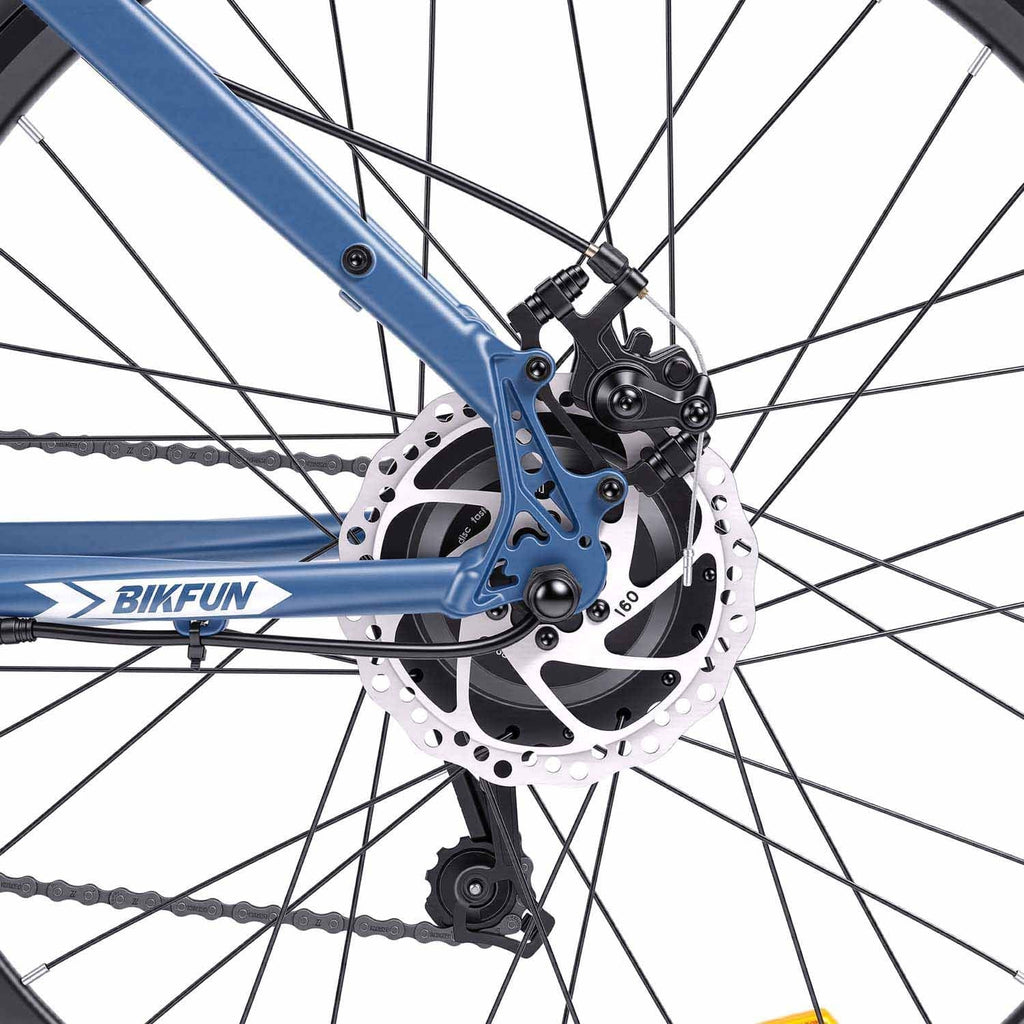 Bikfun AMAK00054 Electric Mountain Bike 26" – Blue - photo 5