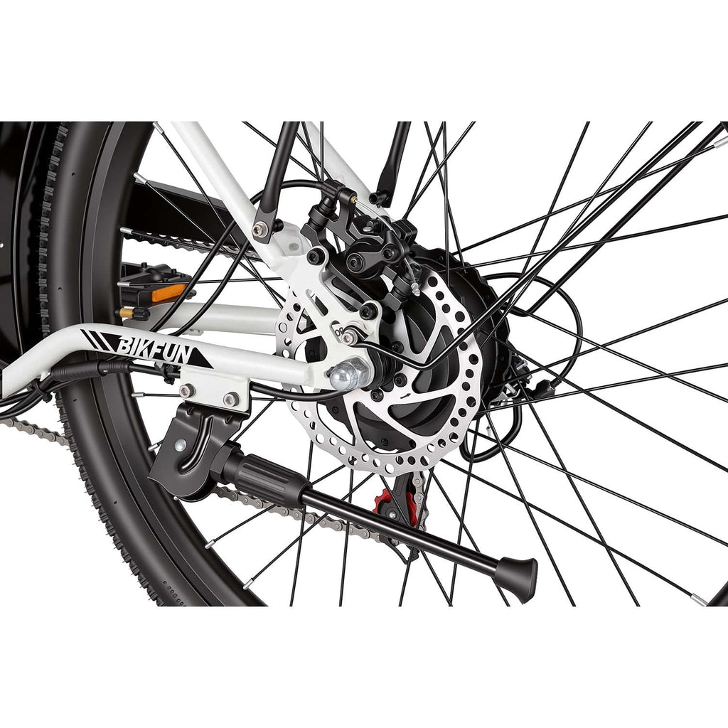 Bikfun AMAK00052 Women's Electric Bike 26" – White - photo 5