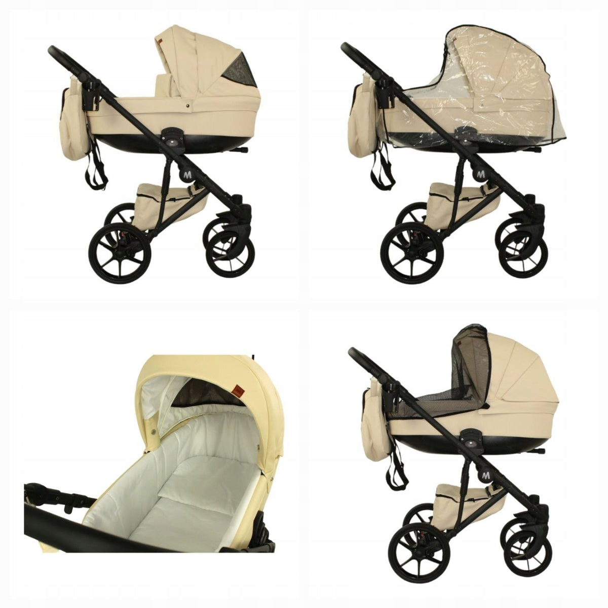 MOMMO Deluxe 3-in-1 Stroller – Mint – image 10