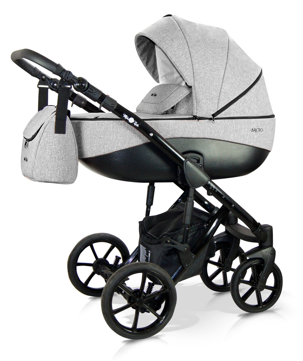 Wózek dziecięcy Milukids Bacio 3w1 - BAC-34