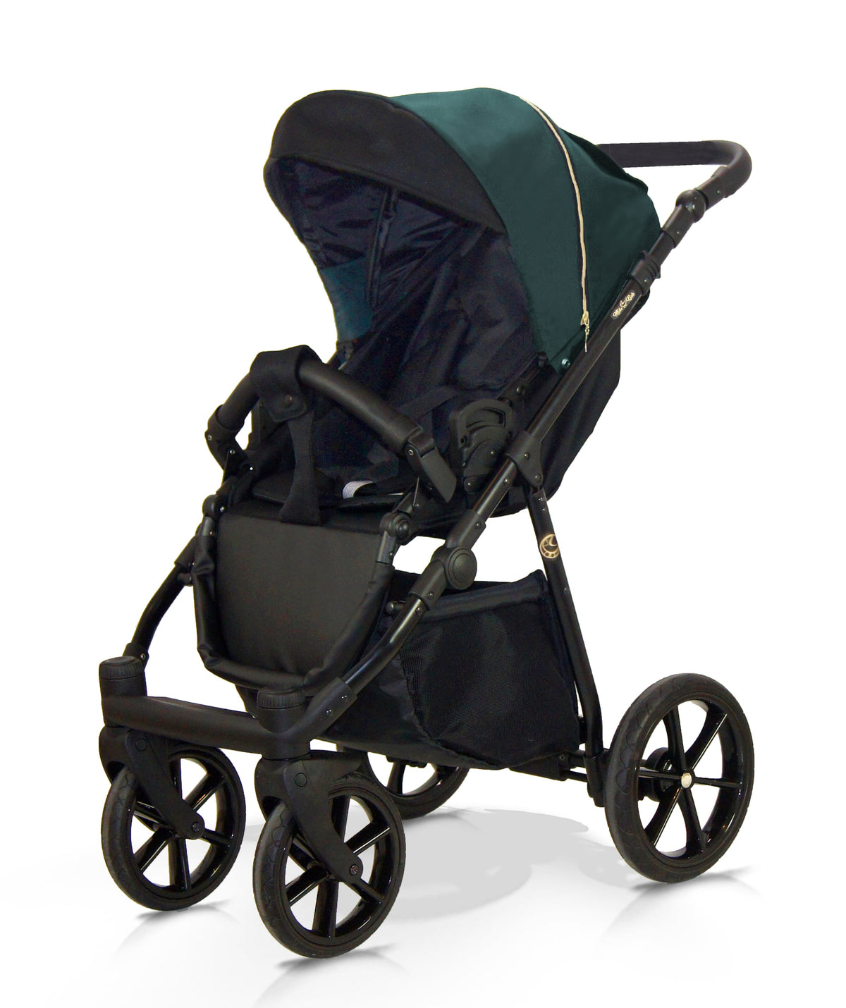 Wózek dziecięcy Milukids Risso 3w1 - RIS-14 (złoty stelaż)