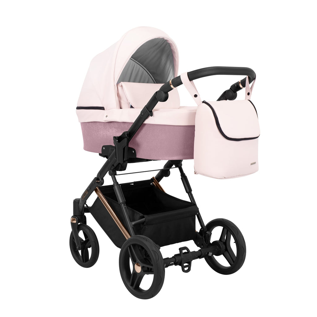 Kunert Lazzio Premium 3-in-1 Stroller – Pink Eco – image 3