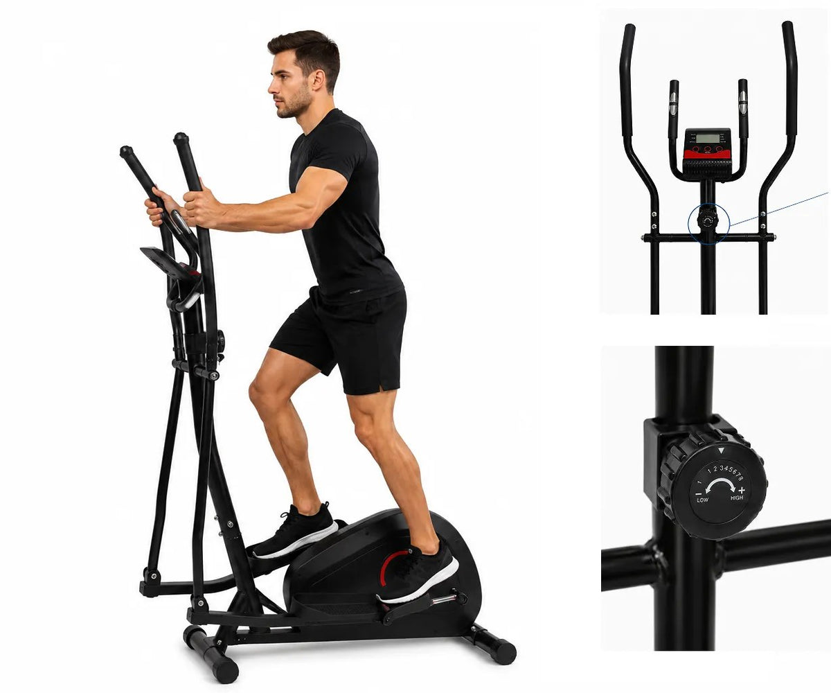 Kunert Magnetic elliptical trainer ELYXION – black-white