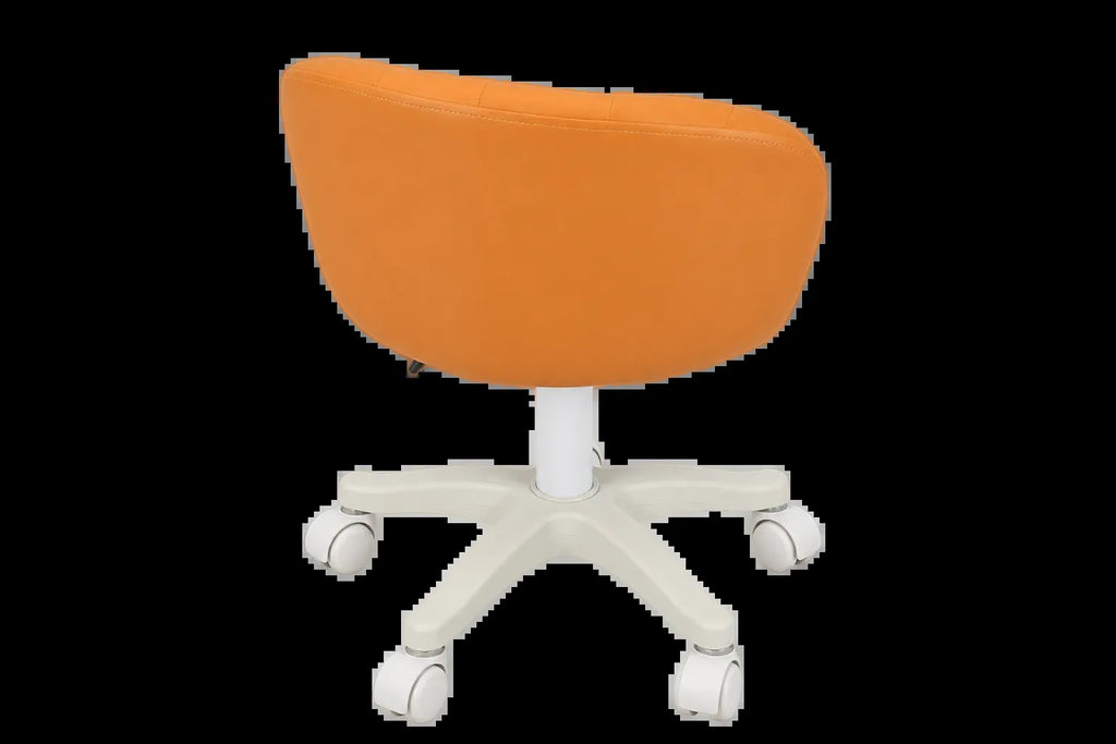 Kunert Beauty stool Aurea with backrest, height-adjustable – orange - photo 4