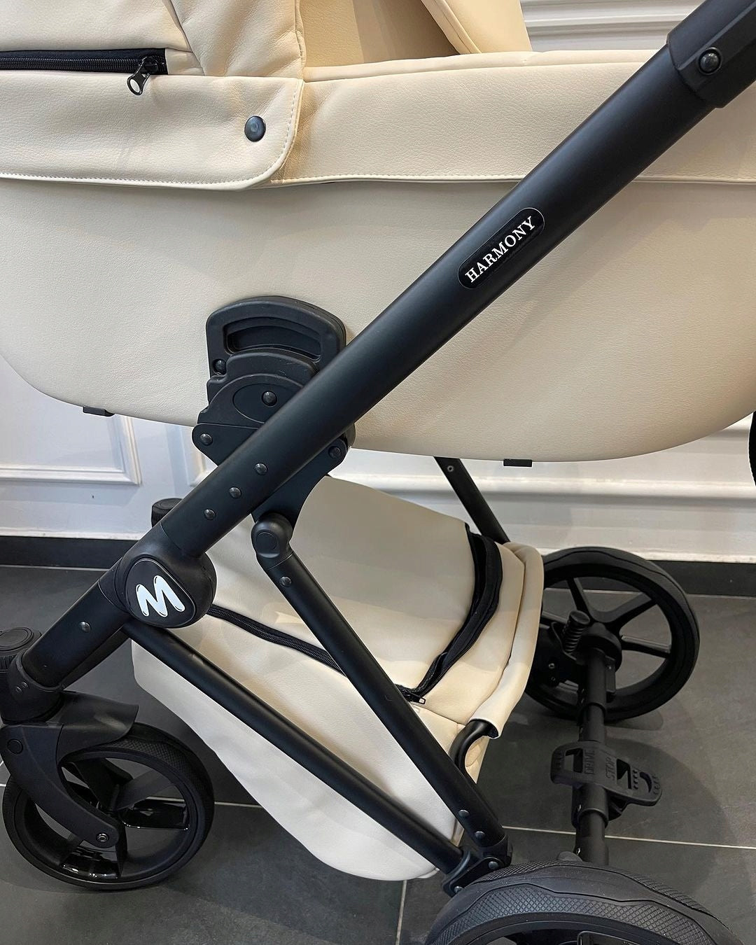 MOMMO Harmony 2-in-1 Stroller – Vanilla – image 4