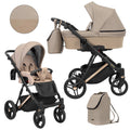 Kunert Lazzio Premium 2-in-1 Stroller – Cappuccino Eco – image 1