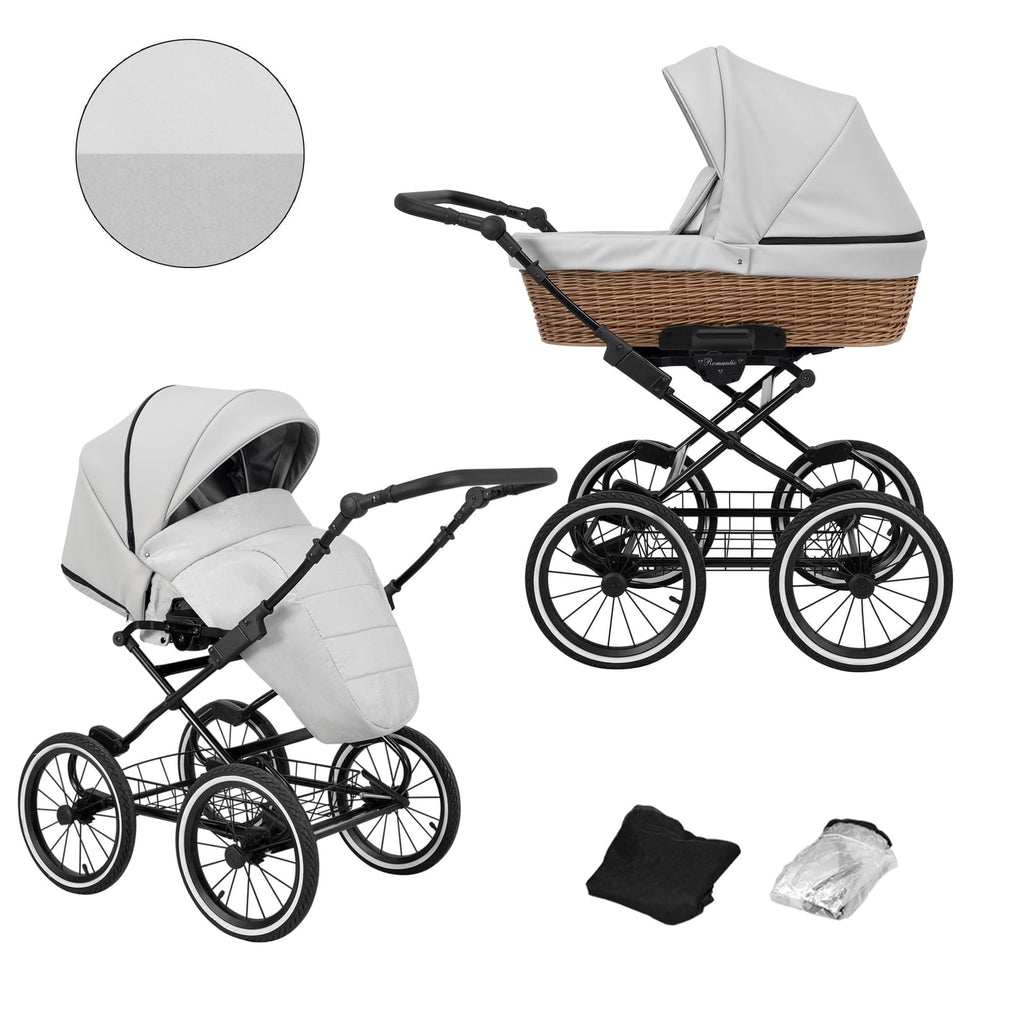 Kunert Romantic Classic 2-in-1 Stroller – ROM-09 – image 1