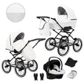 Kunert Romantic 3-in-1 Stroller – White Eco – image 1