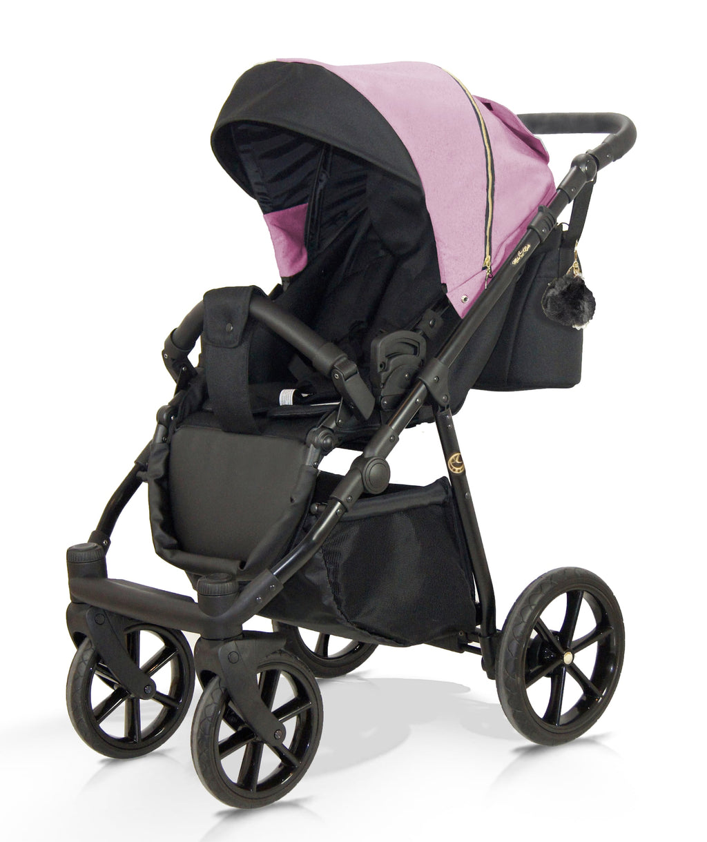 Wózek dziecięcy Milukids Risso 3w1 - RIS-10 (złoty stelaż)