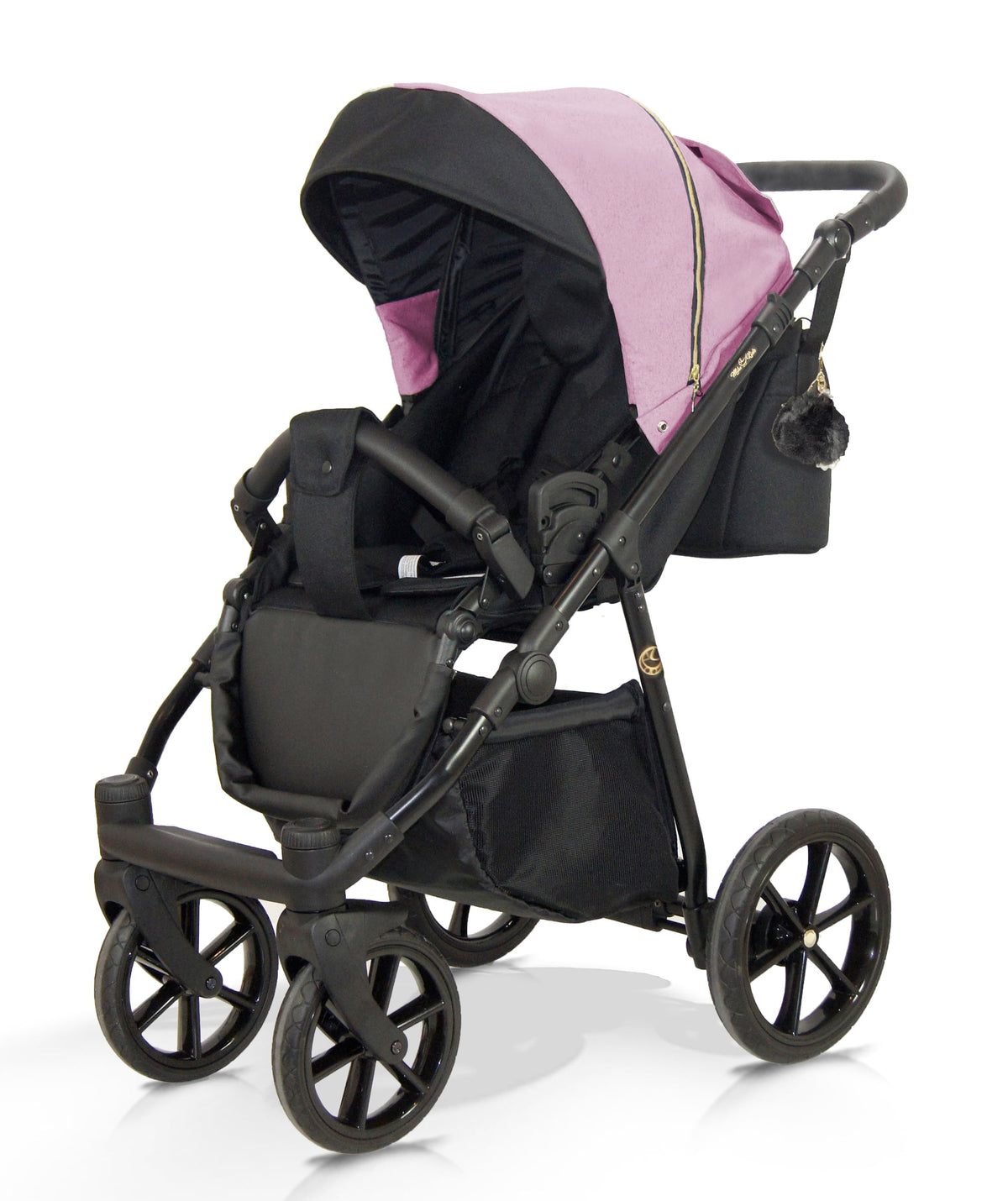 Wózek dziecięcy Milukids Risso 3w1 - RIS-10 (złoty stelaż)