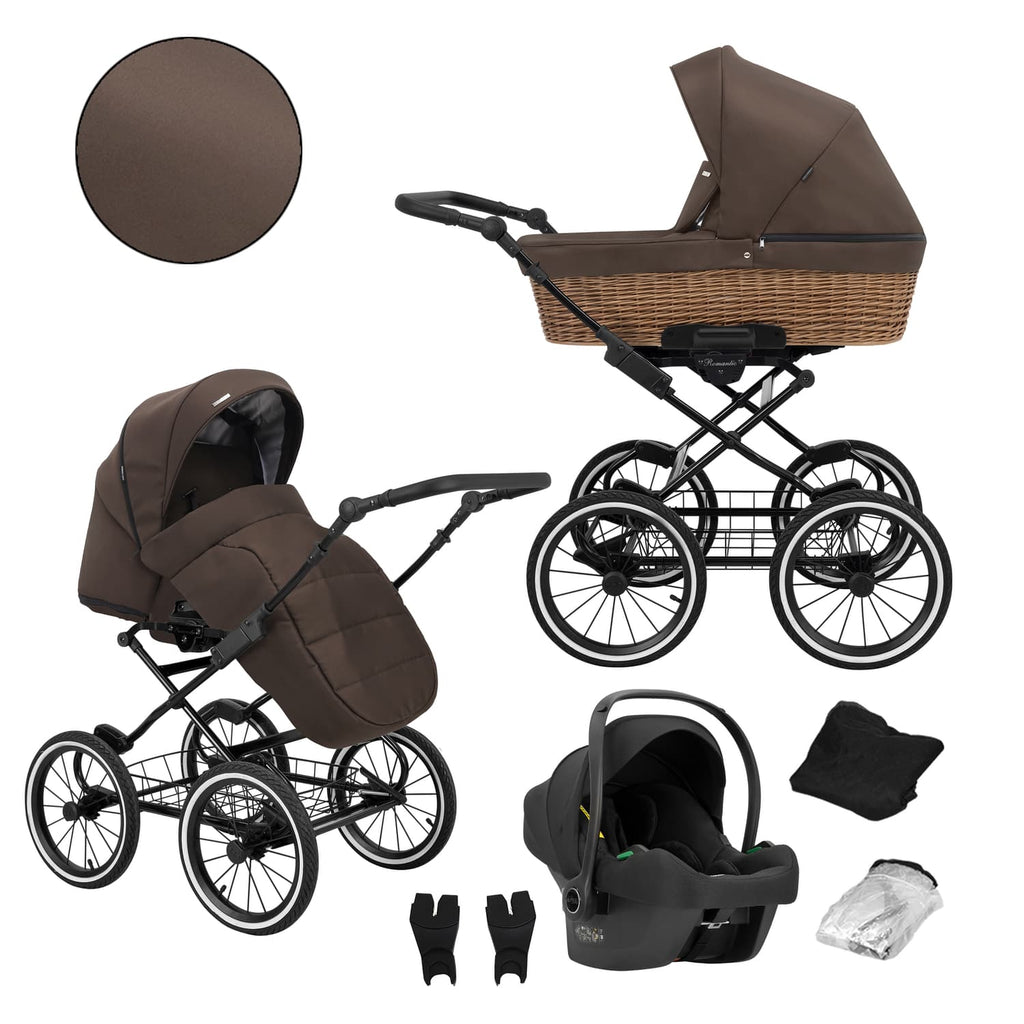Kunert Romantic Classic 3-in-1 Stroller – ROM-17 – image 1